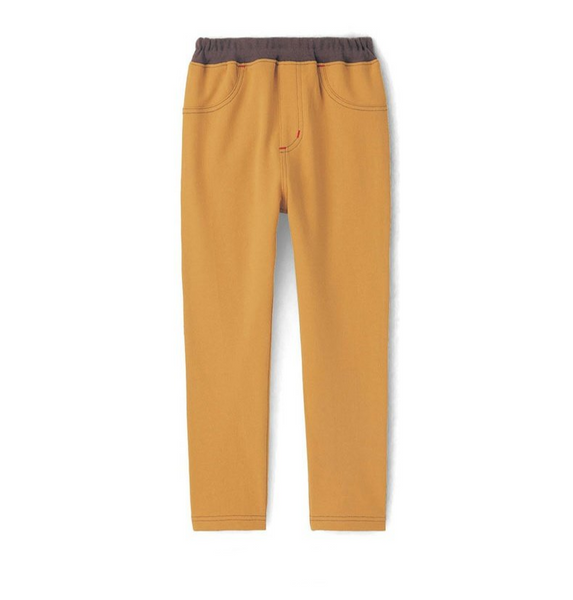 Unisex Lightweight Terry Pant - Mustard