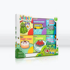 Jollybaby 6 in 1 Cloth books