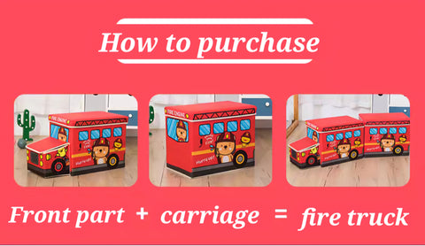 Storage Box - Fire Engine (Carriage)